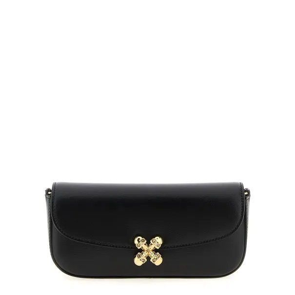 Alexander McQueen Skull Flower Small Crossbody Bag - 