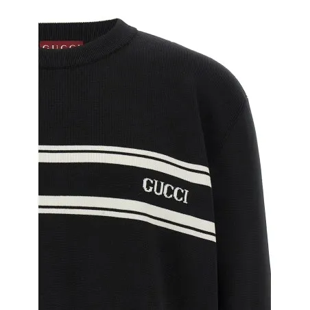 Intarsio Gucci Sweater - Gucci