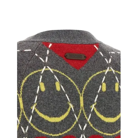 Moschino Smiley® Cardigan - MOSCHINO