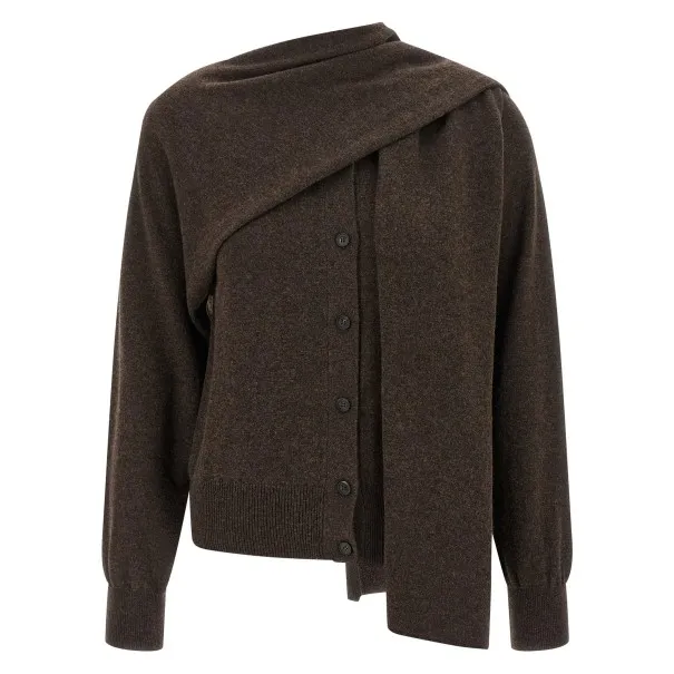 Ferragamo Scarf Cardigan - salvatore ferragamo