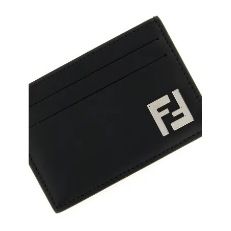 Fendi Slim Squared Ff Card Holder - FENDI