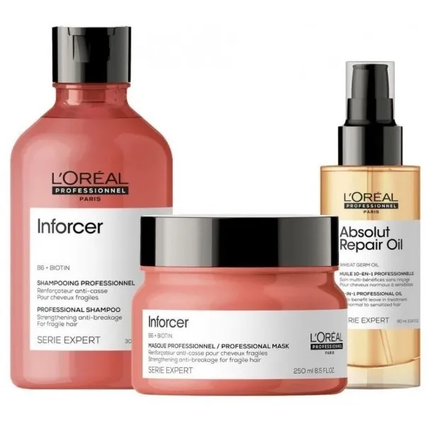 Soin Réparateur de cheveux L'Oréal  ANTI-CASSE INFORCER PROFESSIONNEL - L'OREAL