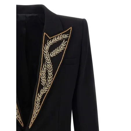 Balmain Leaf Embroidery Blazer - BALMAIN