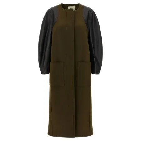 Fendi Wool Felt Coat - FENDI