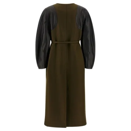 Fendi Wool Felt Coat - FENDI