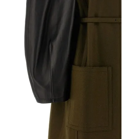 Fendi Wool Felt Coat - FENDI