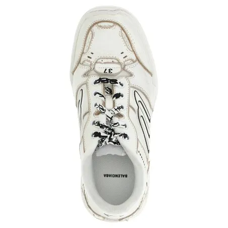 Balenciaga Hamptons Worn-out Medio Sneakers - BALENCIAGA