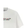 Off White Bookish Glowing Flower T-shirt - OFF WHITE