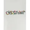 Off White Bookish Glowing Flower T-shirt - OFF WHITE