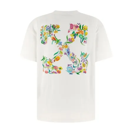 Off White Arrow Glowing Flower T-shirt - OFF WHITE