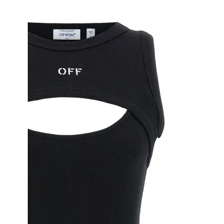 Off White Off Stamp Dress - OFF WHITE