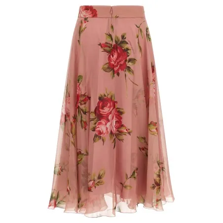 Dolce & Gabbana Bouquet Rose Skirt - Dolce&Gabbana