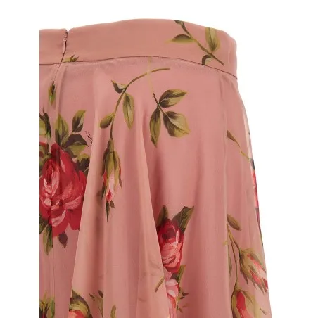 Dolce & Gabbana Bouquet Rose Skirt - Dolce&Gabbana