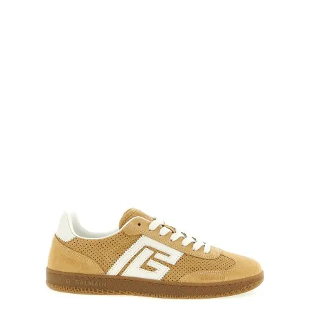 Balmain Suede Sneakers - BALMAIN