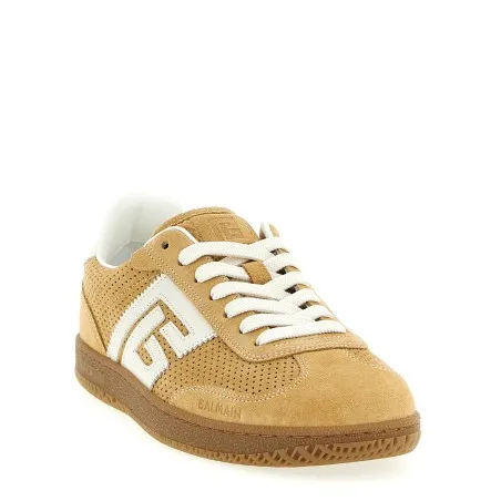 Balmain Suede Sneakers - BALMAIN