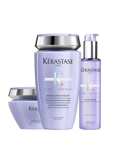 KÉRASTASE  PACK TRIO BLOND POLAIRE BLOND ABSOLU - KÉRASTASE