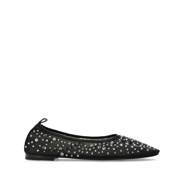 Tory Burch crystal embellished ballerina shoes - TORY BURCH