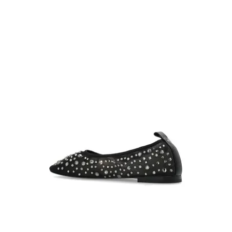 Tory Burch crystal embellished ballerina shoes - TORY BURCH