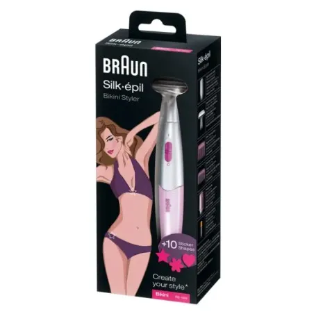 Tondeuse BRAUN FG1100 SILKFINISH BIKINI 3 EN 1 ROSE - BRAUN