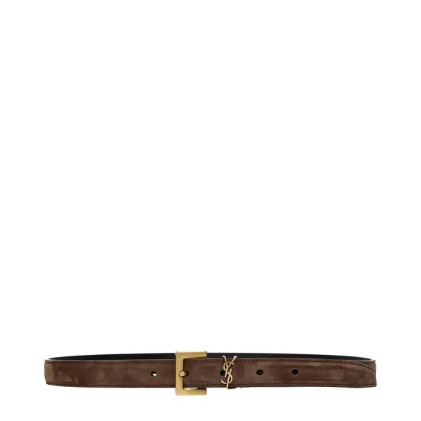 Ceinture En Cuir Femme YVES SAINT LAURENT  F87113 - Yves Saint Laurent