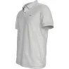 TOMMY JEANS- Polo slim fit avec logo – Gris - TOMMY HILFIGER