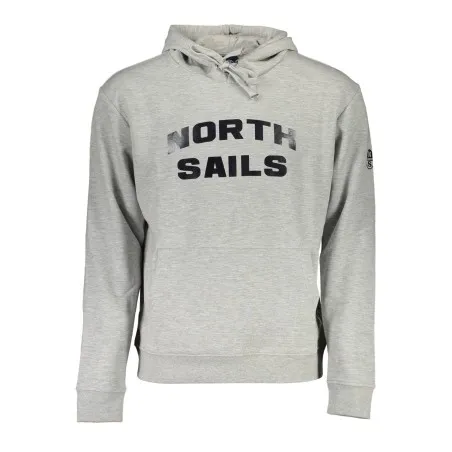 NORTH SAILS SWEAT SANS ZIP HOMME GRIS - NORTH SAILS