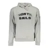 NORTH SAILS SWEAT SANS ZIP HOMME GRIS - NORTH SAILS