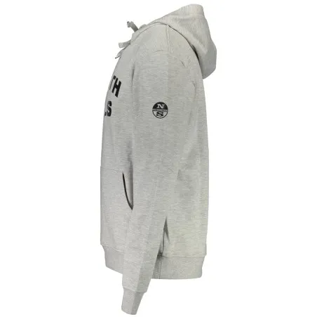 NORTH SAILS SWEAT SANS ZIP HOMME GRIS - NORTH SAILS