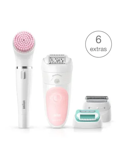 Tondeuse BRAUN SES5-875BS EPILATEUR SILKÉPIL5 SENSOSMART - BRAUN