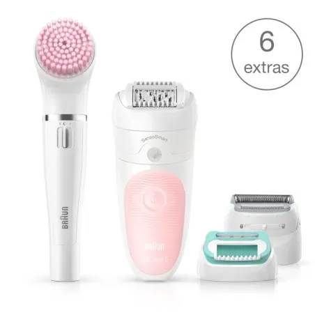 Tondeuse BRAUN SES5-875BS EPILATEUR SILKÉPIL5 SENSOSMART - BRAUN