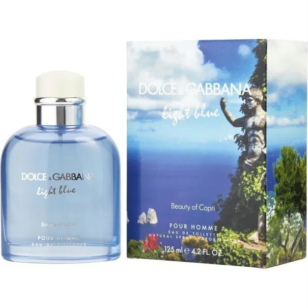 DOLCE & GABBANA LIGHT BLUE BEAUTY OF CAPRI EDT Homme - Dolce&Gabbana