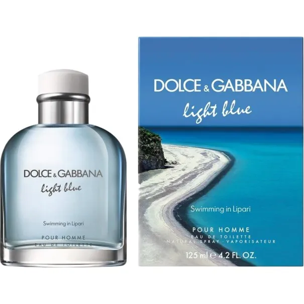 DOLCE & GABBANA LIGHT BLUE SWIMMING IN LIPARI EAU DE TOILETTE  Homme - Dolce&Gabbana