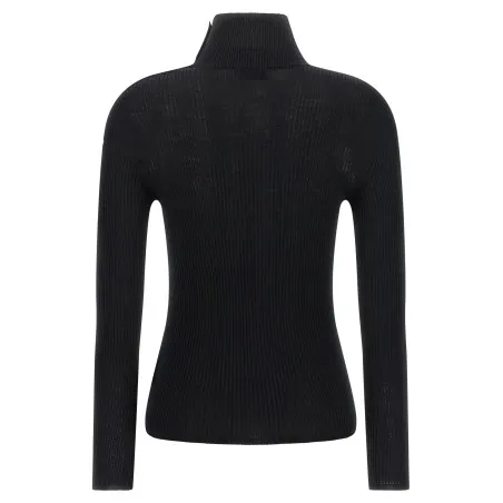 Moncler Logo Turtleneck Sweater - MONCLER