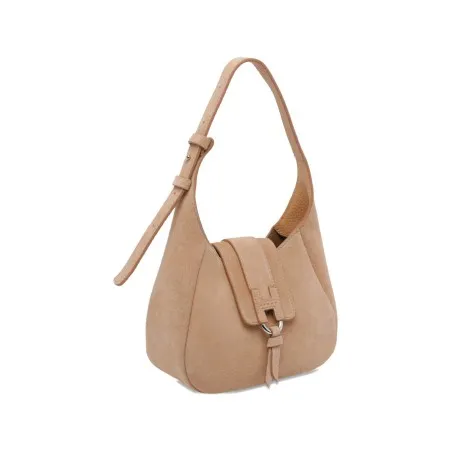 Hogan Trend Mini Beige Hobo Bag - HOGAN