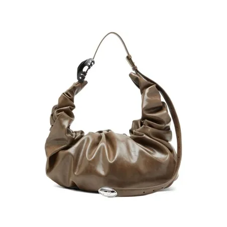 Diesel Gathered Leather Crossbody Bag - Diesel