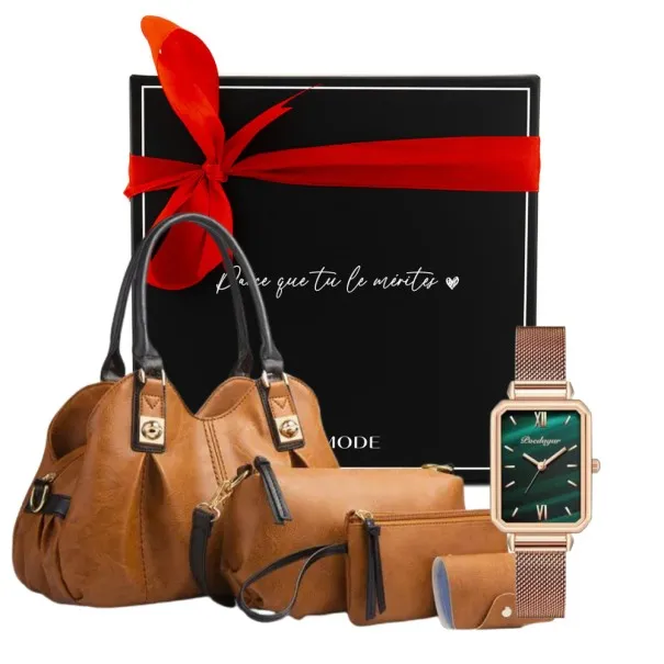 Pack Cadeau Femme ÉLÉGANCE CAMEL - PACK
