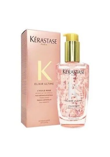 Huile de cheveux KÉRASTASE  ELIXIR ULTIME ROSE - KÉRASTASE