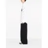 Off White Shirt with embroidery - OFF WHITE