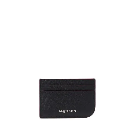 Alexander McQueen leather card case - 