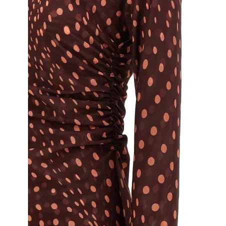 Stella Mccartney Polka Dot Mesh Dress - 