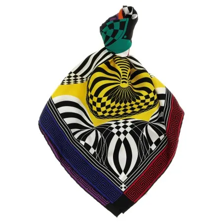 Versace Theatre Print Silk Scarf - VERSACE