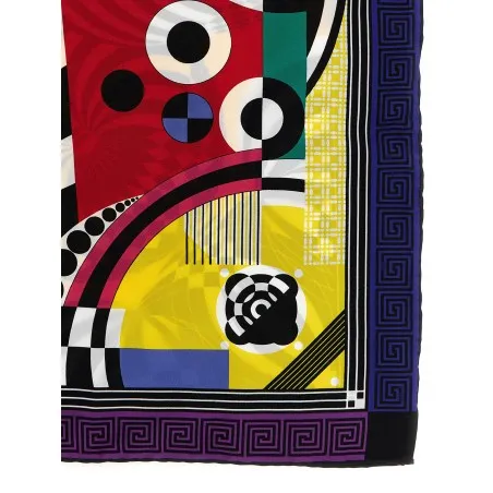 Versace Theatre Print Silk Scarf - VERSACE