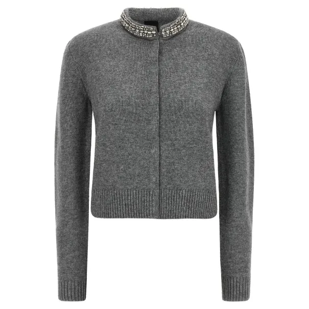 Pinko Jewel Collar Cardigan - PINKO