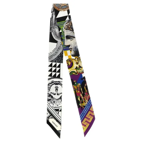 Versace Silk Scarf Bandeaux - VERSACE