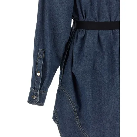 Versace Chambray Denim Dress - VERSACE