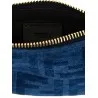Fendi Ff Mini Denim Pouch - FENDI