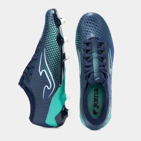 Chaussures de football JOMA GOL 2503 NAVY BLUE FIRM GROUND - JOMA