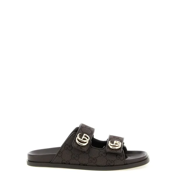 Gucci Doppia G Slides - Gucci