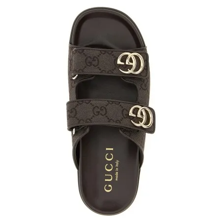 Gucci Doppia G Slides - Gucci