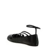 Alexander McQueen Leather Strap Ballet Flats - 